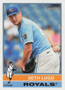 2025 Topps Heritage Baseball Seth Lugo #312