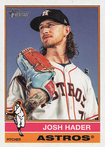 2025 Topps Heritage Baseball Josh Hader #313