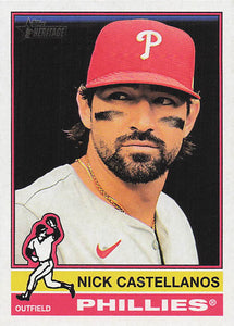 2025 Topps Heritage Baseball Nick Castellanos #315