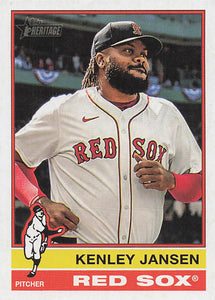 2025 Topps Heritage Baseball Kenley Jansen #325