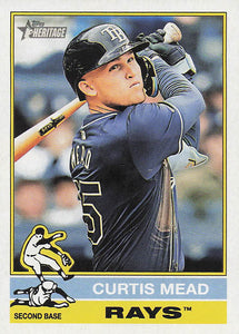 2025 Topps Heritage Baseball Curtis Mead #326