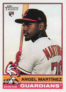 2025 Topps Heritage Baseball Angel Martínez #338 RC