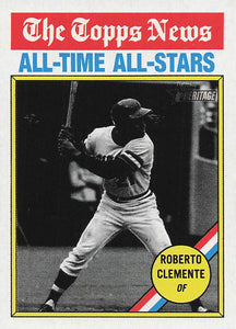2025 Topps Heritage Baseball Roberto Clemente #345