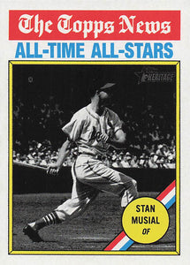 2025 Topps Heritage Baseball Stan Musial #350