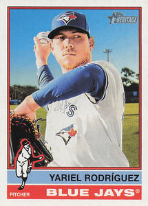 2025 Topps Heritage Baseball Yariel Rodríguez #357