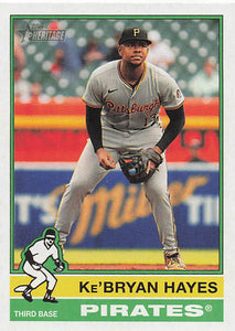 2025 Topps Heritage Baseball Ke'Bryan Hayes #360