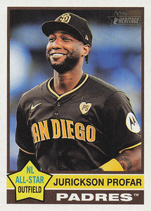 2025 Topps Heritage Baseball Jurickson Profar #370