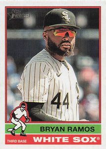 2025 Topps Heritage Baseball Bryan Ramos #381