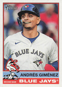 2025 Topps Heritage Baseball Andrés Giménez #387