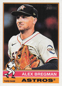 2025 Topps Heritage Baseball Alex Bregman #391