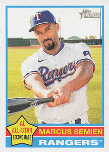 2025 Topps Heritage Baseball Marcus Semien #400