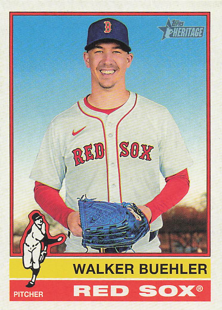 2025 Topps Heritage Baseball Walker Buehler #416