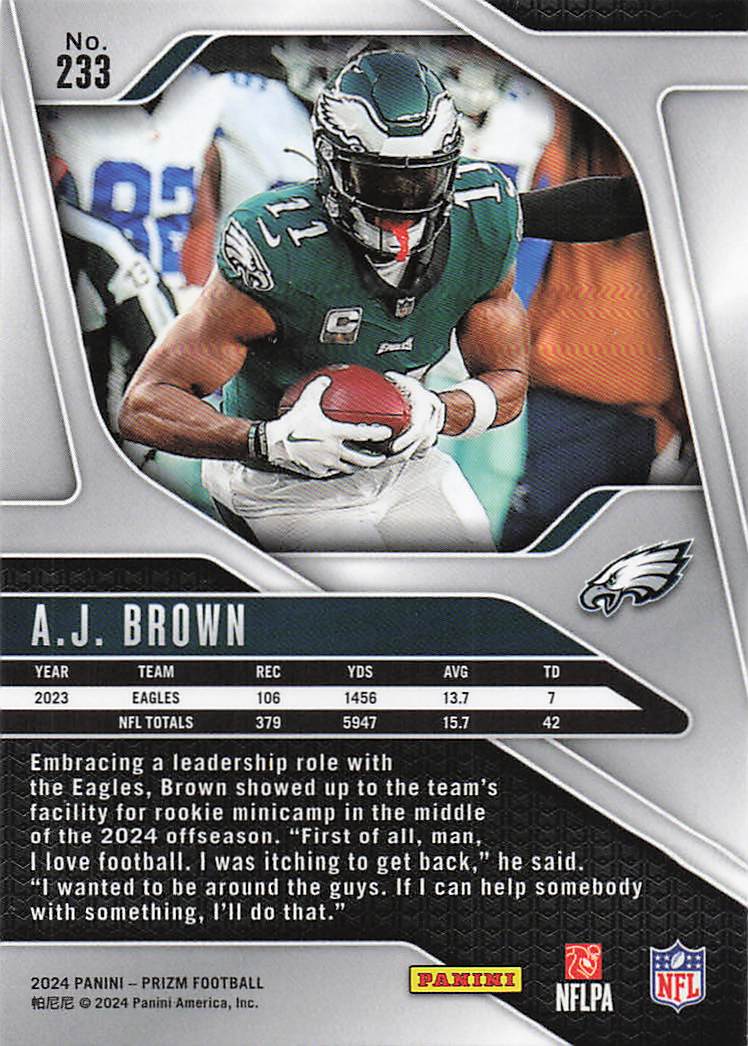 2024 Panini Prizm A.J. Brown #233