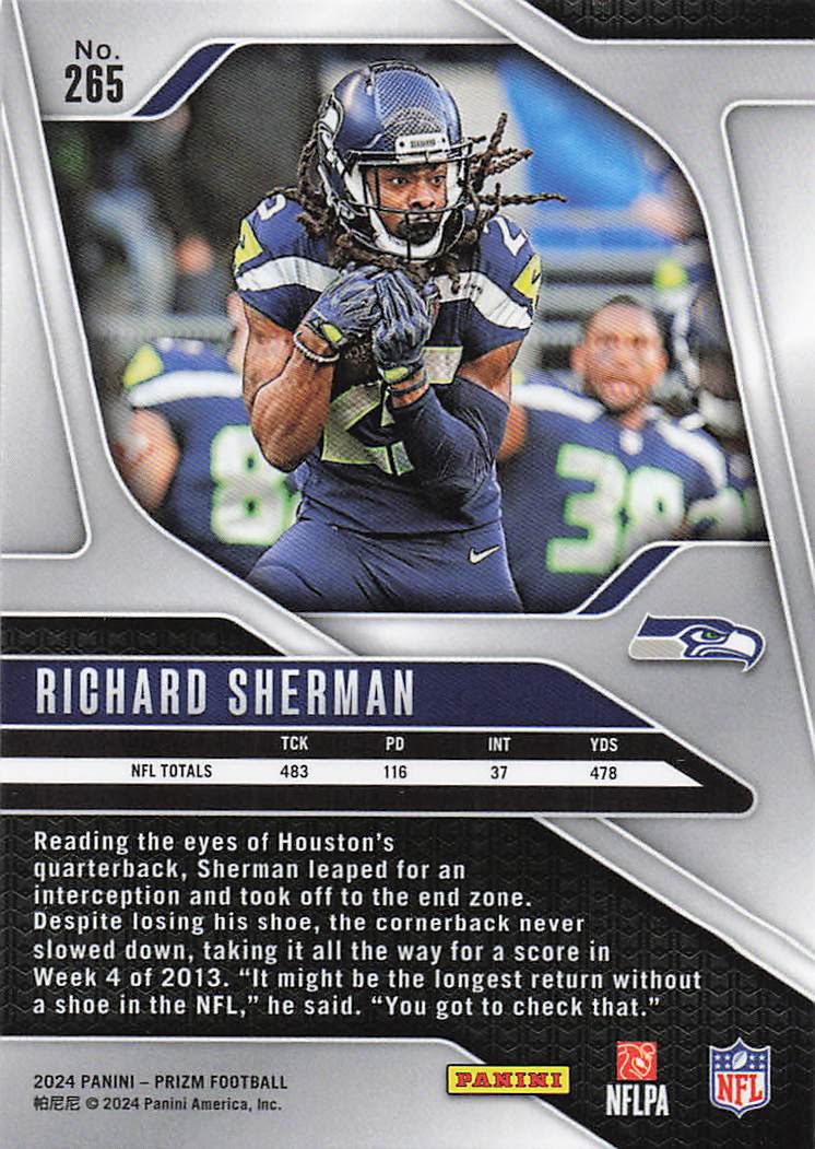 2024 Panini Prizm Richard Sherman #265