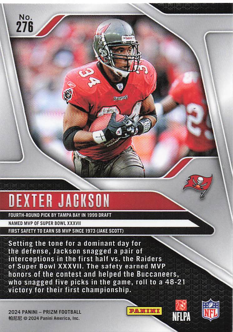2024 Panini Prizm Dexter Jackson #276