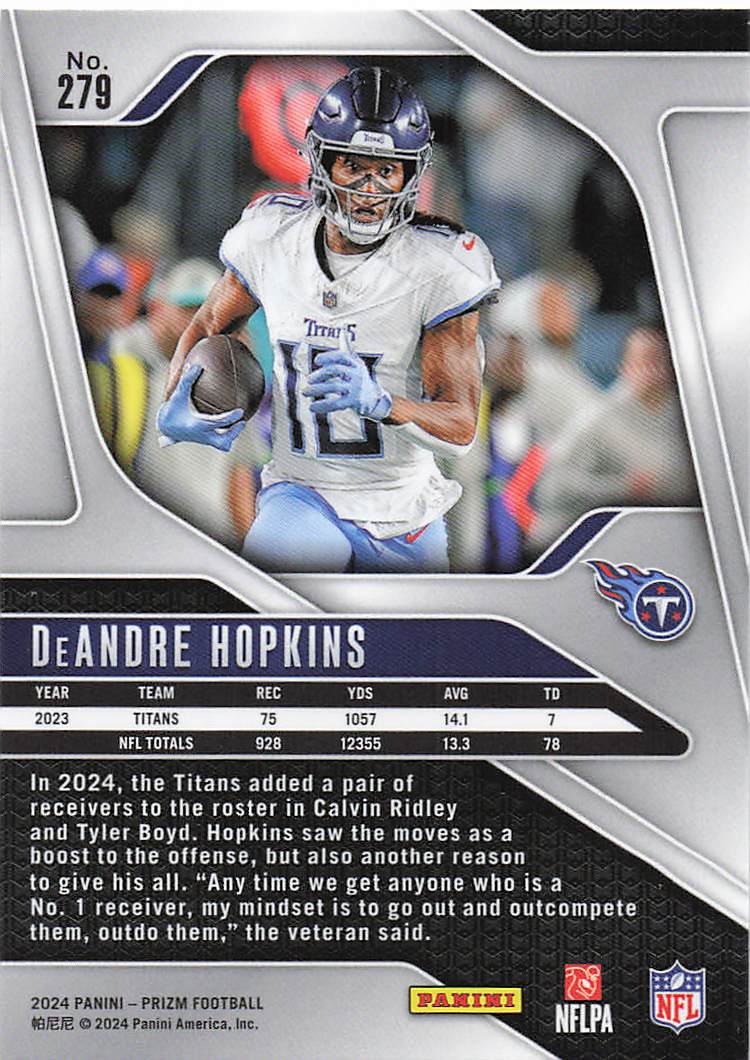 2024 Panini Prizm DeAndre Hopkins #279