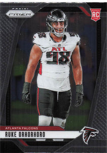 2024 Panini Prizm Ruke Orhorhoro #386 RC