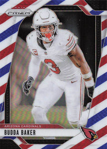 2024 Panini Prizm Red White Blue Budda Baker #5