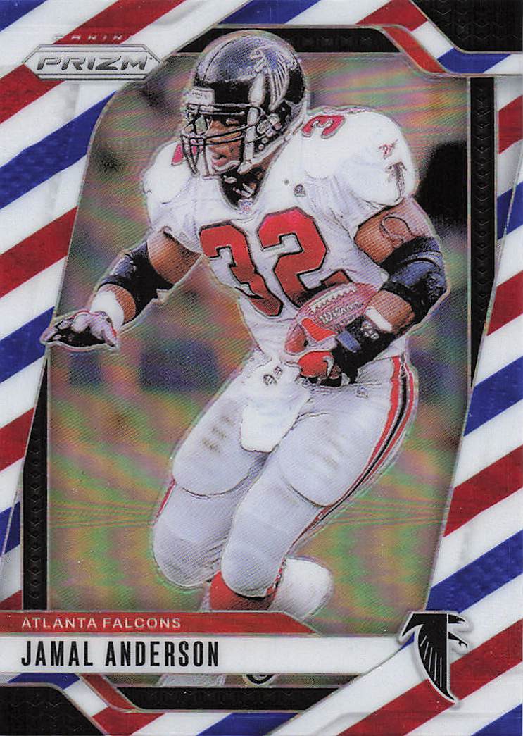 2024 Panini Prizm Red White Blue Jamal Anderson #18