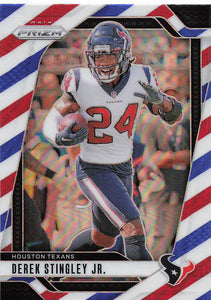 2024 Panini Prizm Red White Blue Derek Stingley Jr. #119