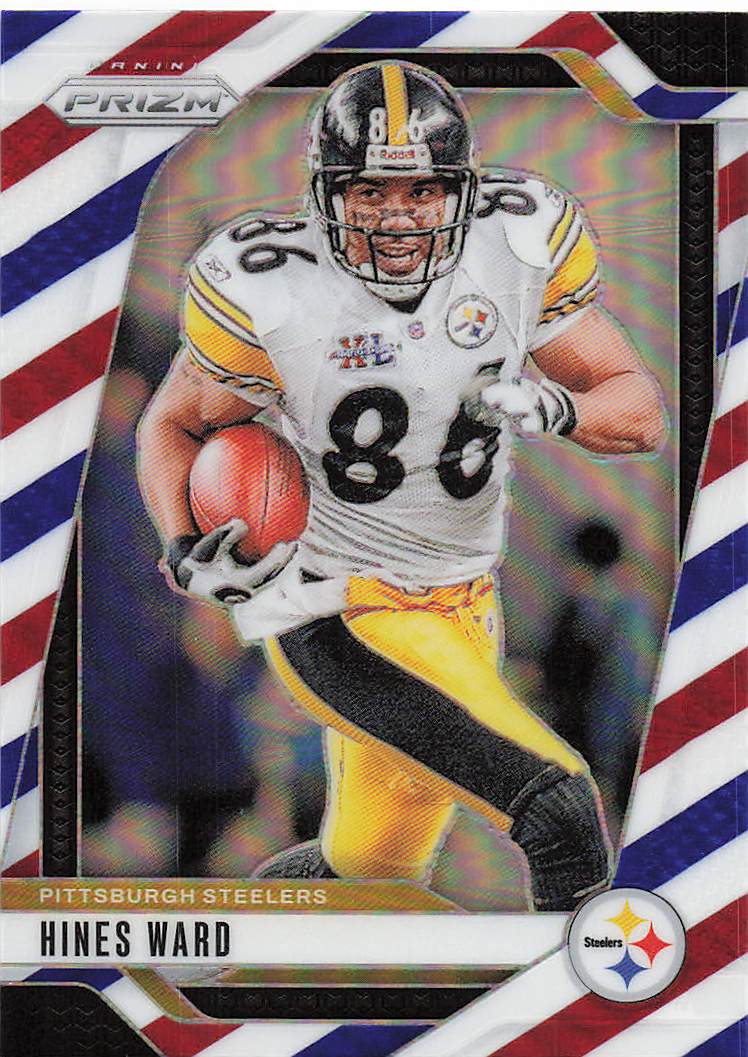 2024 Panini Prizm Red White Blue Hines Ward #247