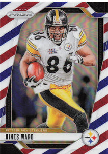 2024 Panini Prizm Red White Blue Hines Ward #247