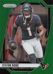 2024 Panini Prizm Green Prizm Stefon Diggs #114