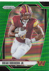 2024 Panini Prizm Green Prizm Brian Robinson Jr. #288