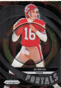 2024 Panini Prizm Portals Joe Montana #147