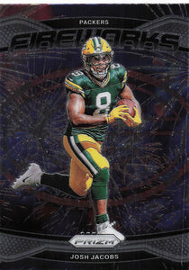 2024 Panini Prizm Fireworks Josh Jacobs #5