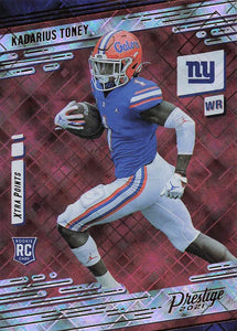 2021 Panini Prestige Xtra Points Diamond Kadarius Toney #214 RC