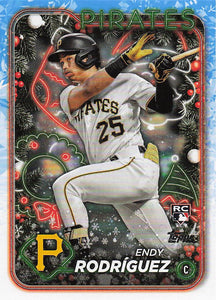 2024 Topps Holiday Endy Rodríguez #H9 RC