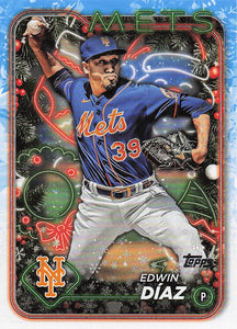 2024 Topps Holiday Edwin Díaz #H19