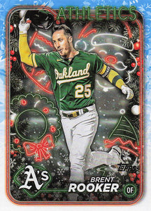 2024 Topps Holiday Brent Rooker #H41