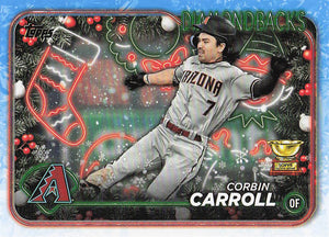 2024 Topps Holiday Corbin Carroll #H42