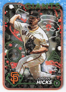 2024 Topps Holiday Jordan Hicks #H51