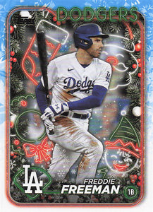 2024 Topps Holiday Freddie Freeman #H56
