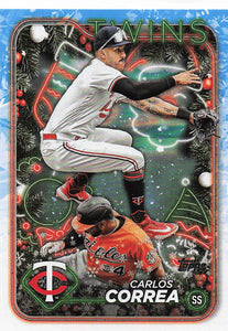 2024 Topps Holiday Carlos Correa #H63