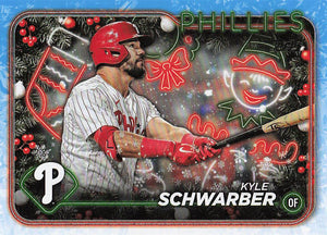 2024 Topps Holiday Kyle Schwarber #H65