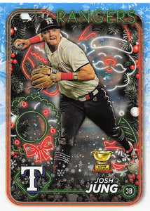 2024 Topps Holiday Josh Jung #H73