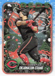 2024 Topps Holiday Christian Encarnacion-Strand #H85 RC