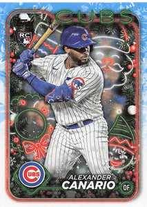 2024 Topps Holiday Alexander Canario #H86 RC