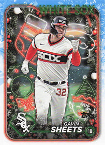 2024 Topps Holiday Gavin Sheets #H93
