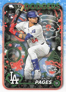 2024 Topps Holiday Andy Pages #H103 RC