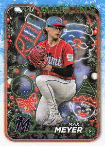 2024 Topps Holiday Max Meyer #H106