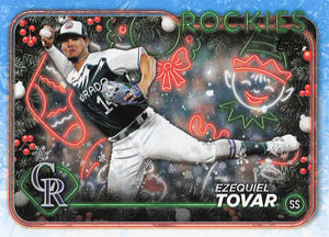 2024 Topps Holiday Ezequiel Tovar #H107