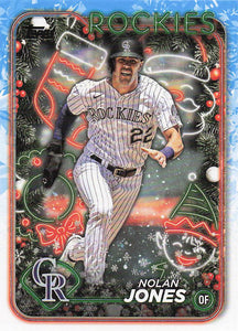 2024 Topps Holiday Nolan Jones #H115