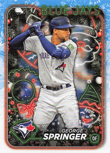 2024 Topps Holiday George Springer #H124
