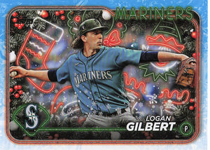 2024 Topps Holiday Logan Gilbert #H156