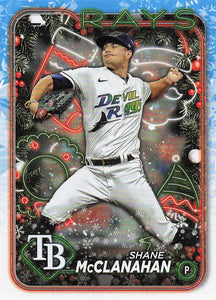 2024 Topps Holiday Shane McClanahan #H158